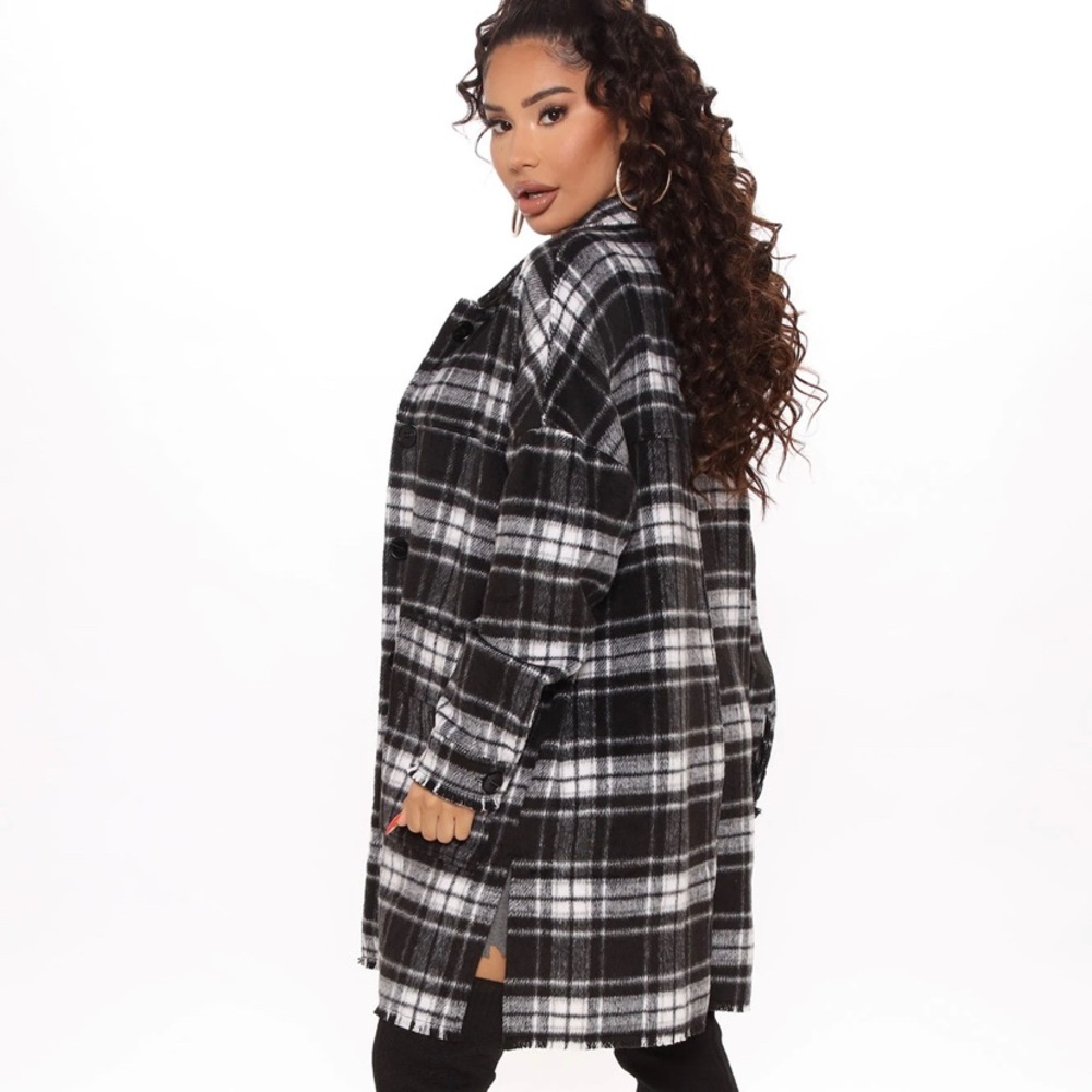 Plaid Shacket - Picture 3 of 9